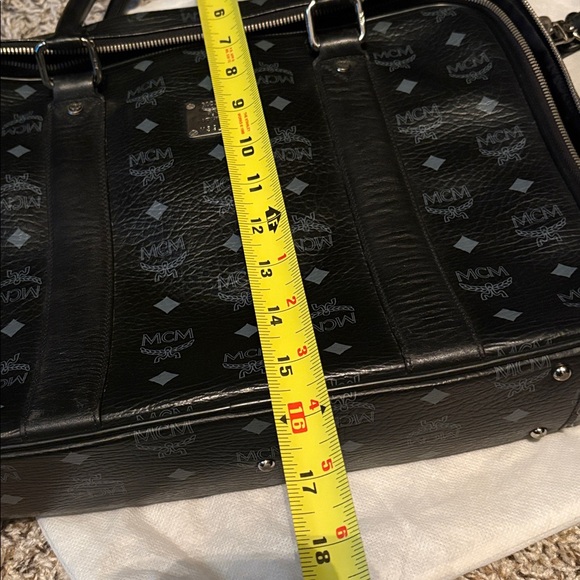 💎RARE💎Authentic MCM ‘Visetos’ Laptop Bag/Briefcase - Picture 15 of 16